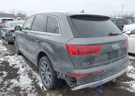 2018 Audi Q7 3.0T Premium from USA, damaged, VIN WA1LAAF79JD030607